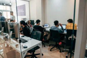 group of persons working