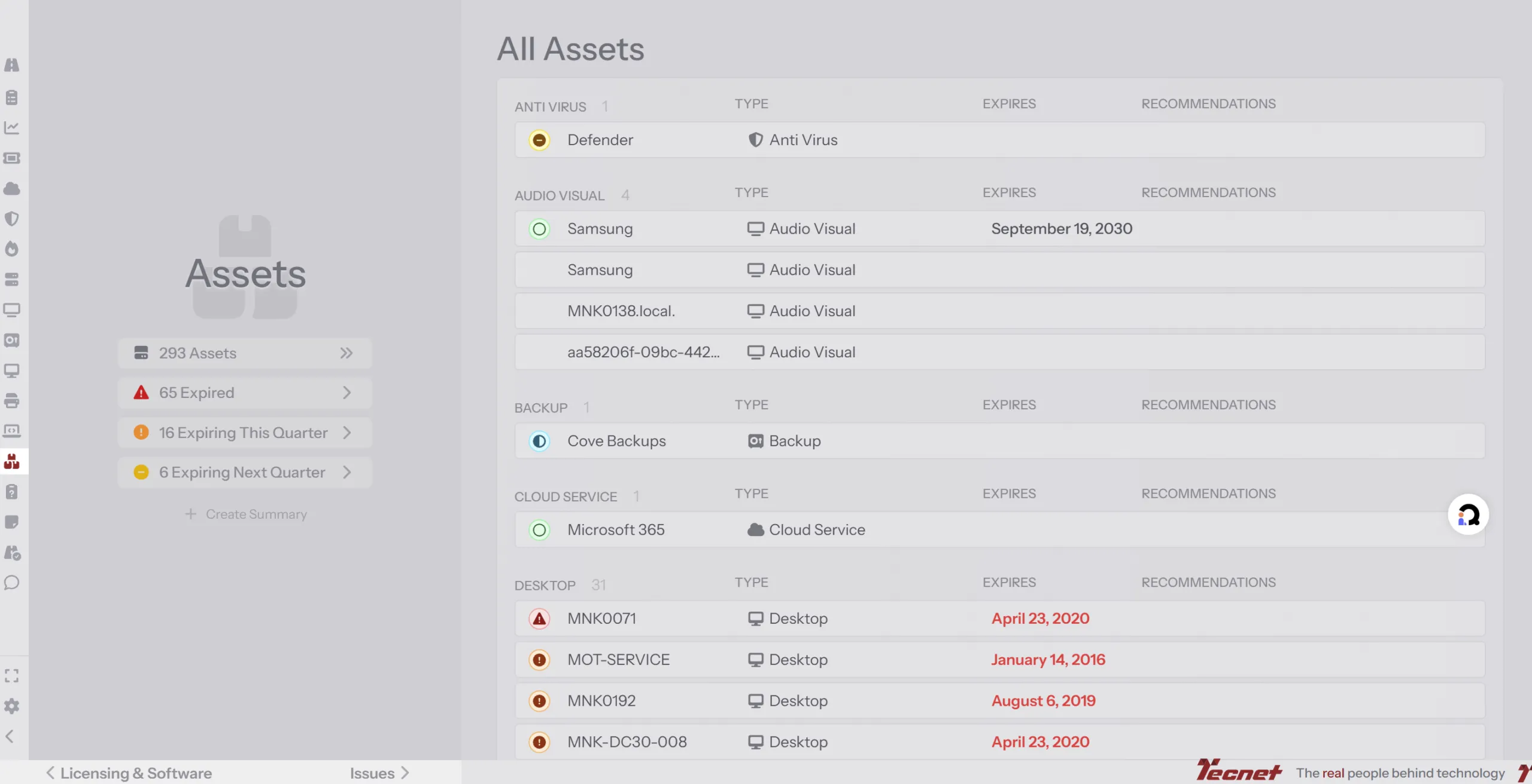 Asset Inventory & Tracking